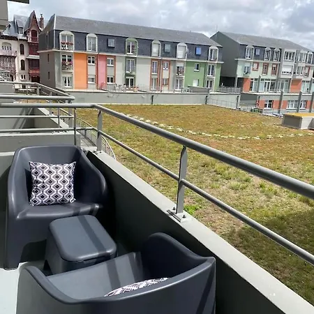 Trimaran Studio 10 Metres De La Plage Avec Balcon/Terrasse Mers-les-Bains Exterior photo